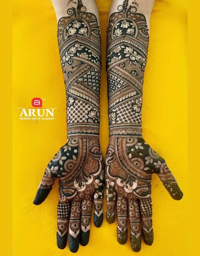 Gulf bridal henna from one of january 2023 application.. to book urs i... |  TikTok