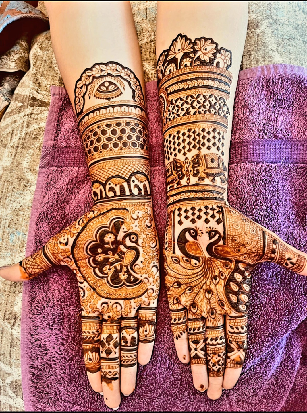 arun bridal mehndi design (52)