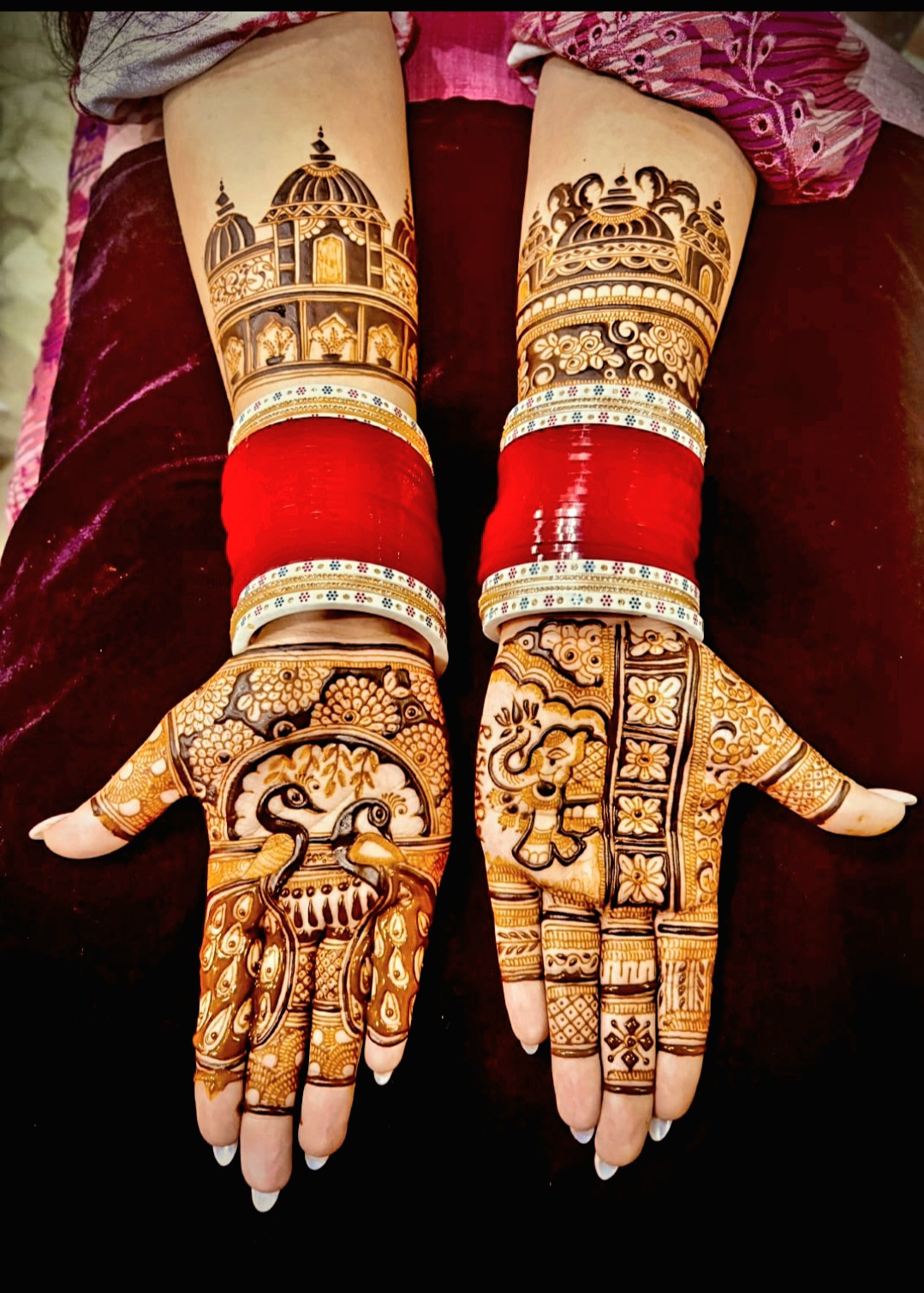 arun bridal mehndi design (53)