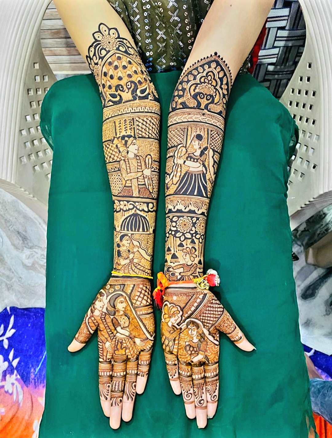 arun bridal mehndi design (60)