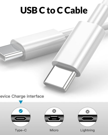 USB-C to USB-C cable