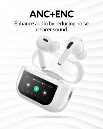 XGen Display AirPods Full HD Touch Screen + 100% ANC + GPS Tracking